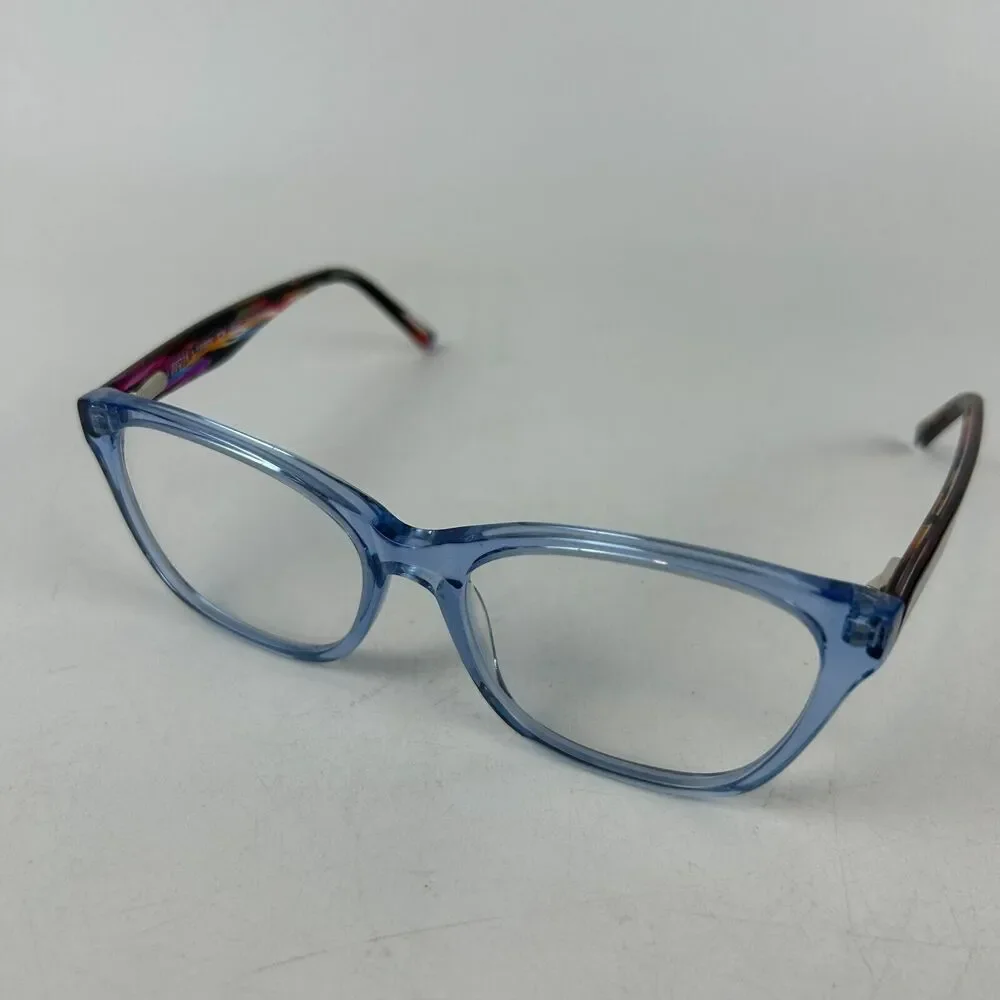 BCBGeneration‎ CV 0014 Eyeglasses Frames Womens Chambray Blue Full 51-16-135